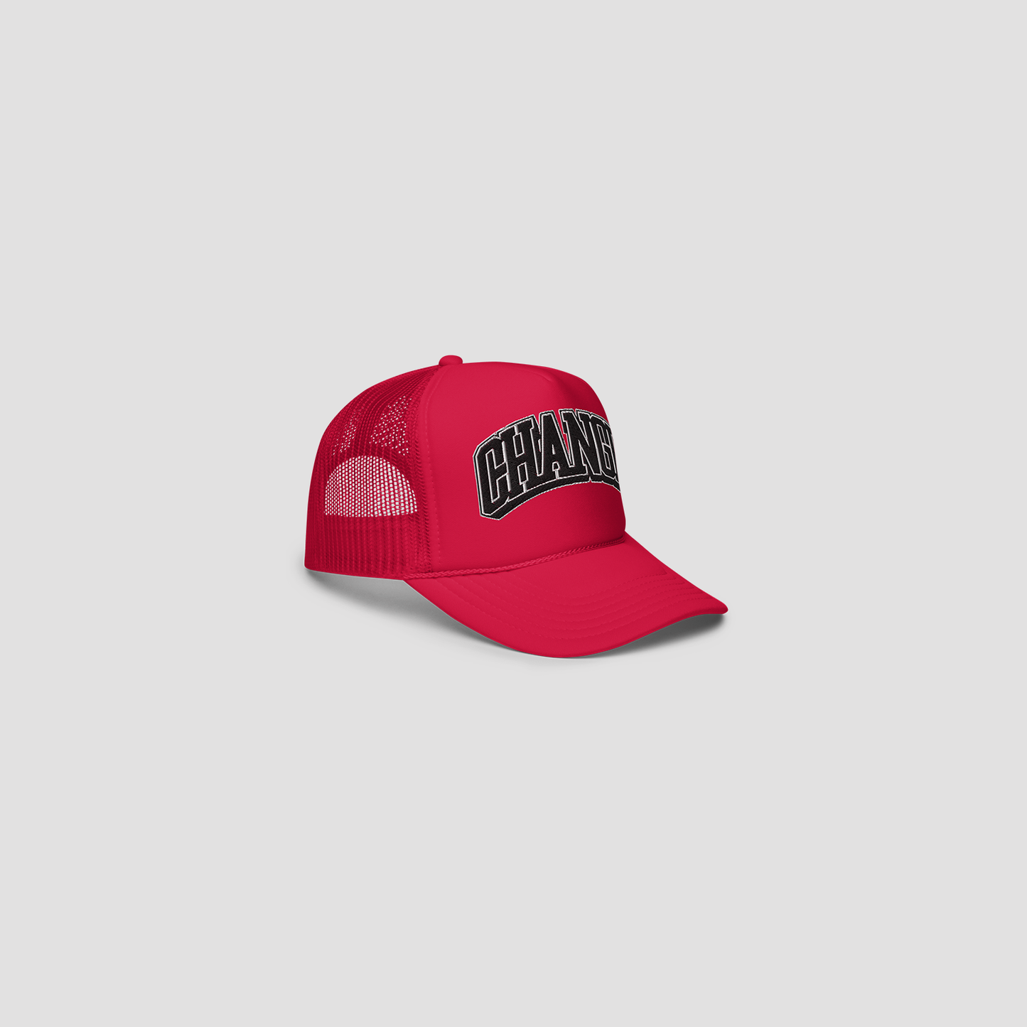 CHANGE FOAM TRUCKER HAT - RED