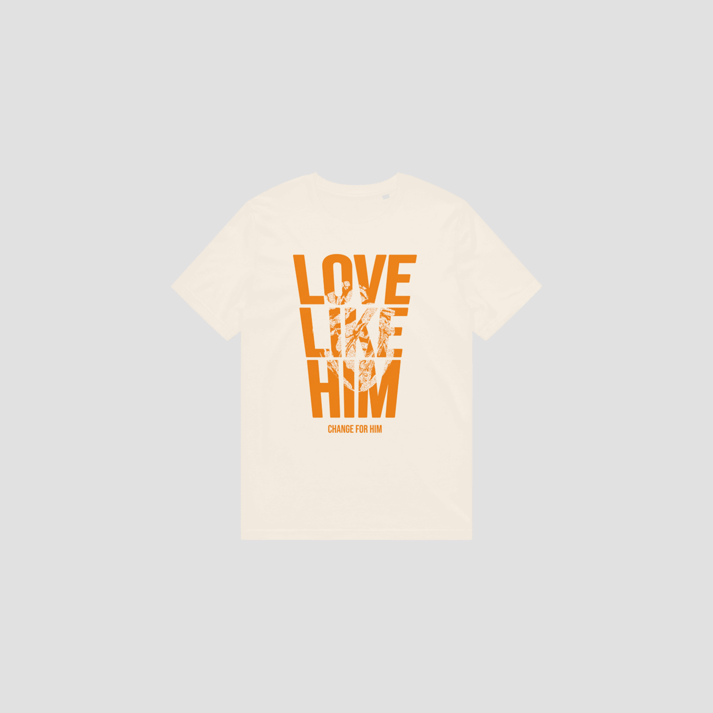 LOVE LIKE HIM TEE - VINTAGE WHITE