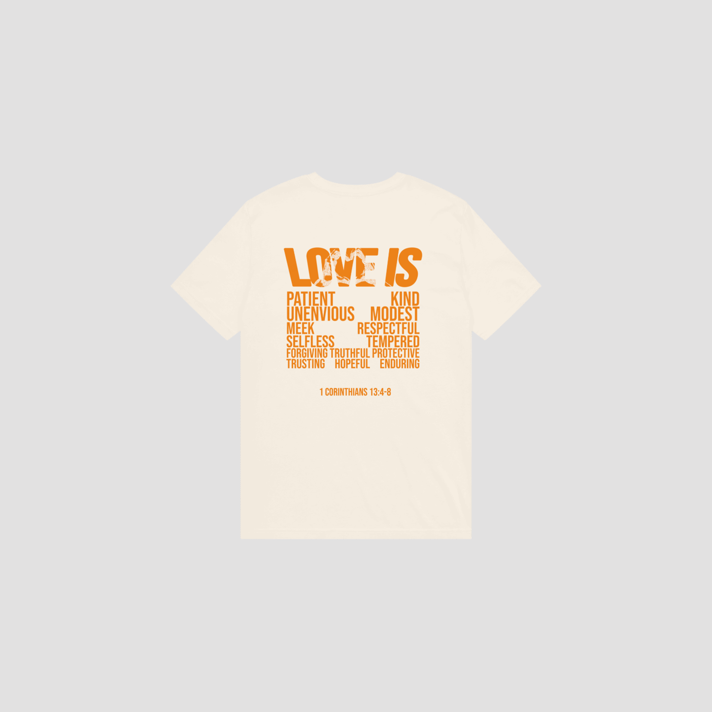LOVE LIKE HIM TEE - VINTAGE WHITE