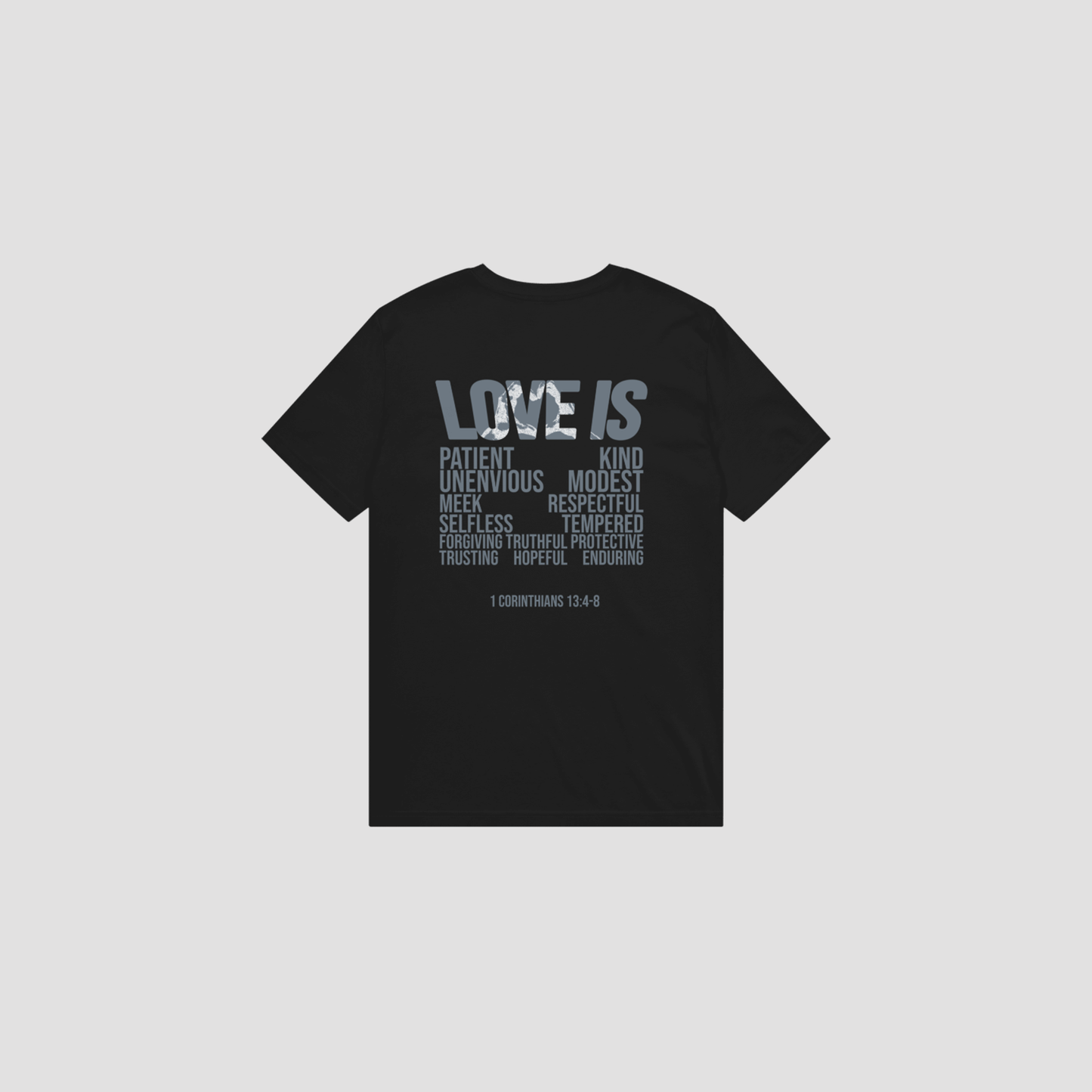 LOVE LIKE HIM TEE - BLACKOUT