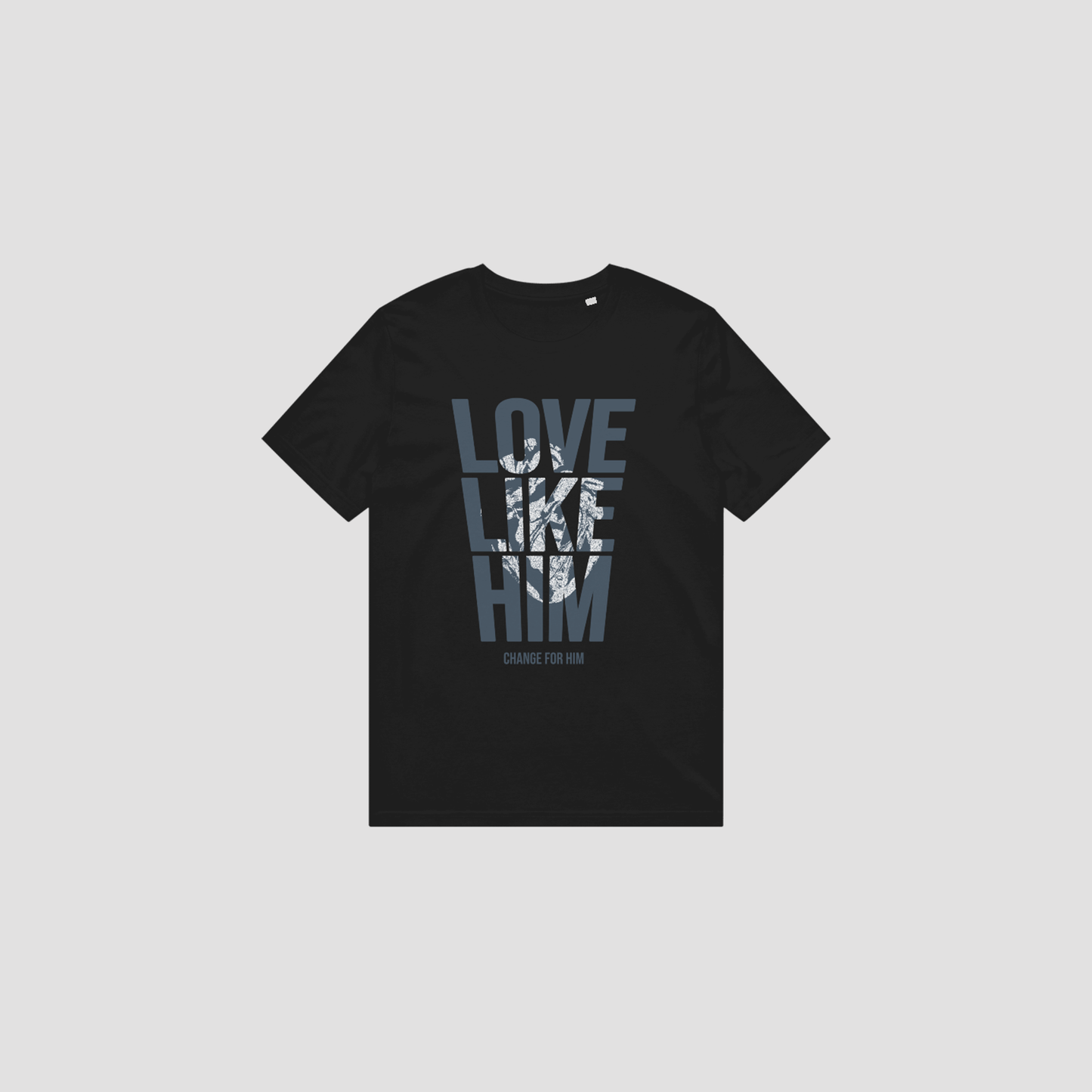 LOVE LIKE HIM TEE - BLACKOUT