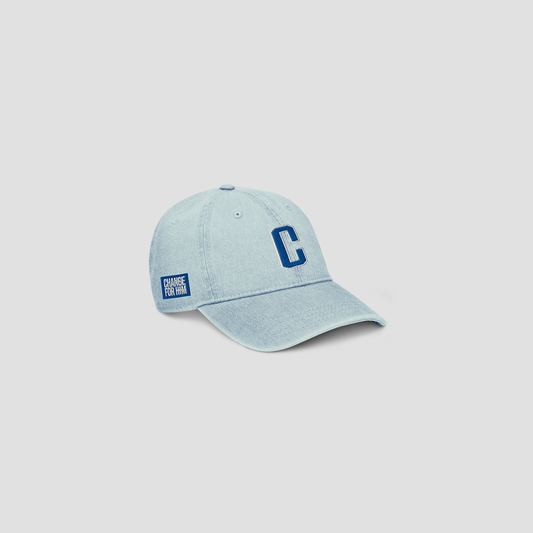 CHANGE FOR HIM DENIM CAP - BLUE