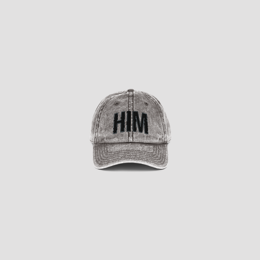 HIM VINTAGE CAP - GREY