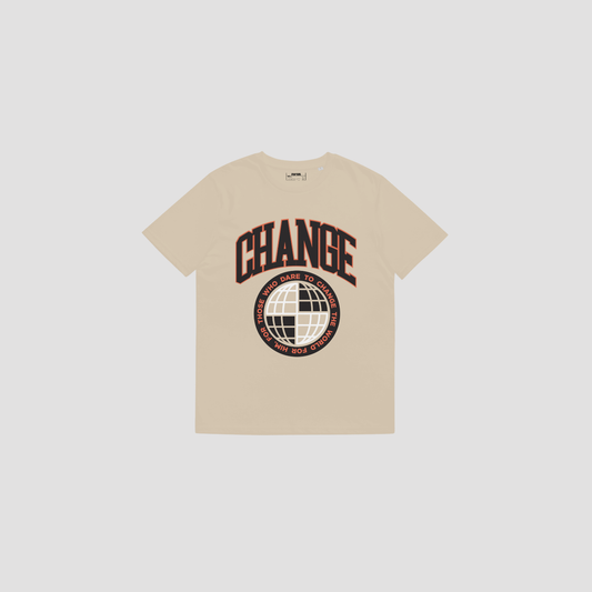 WORLD CHANGE TEE - DESERT
